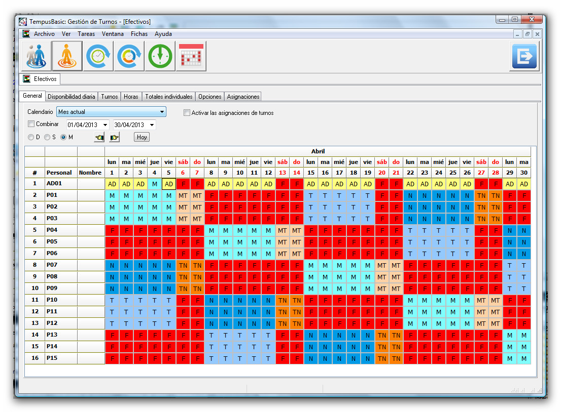 Cuadrantes De Turno De Trabajo En Excel Crear Plantilla Ionos - Reverasite